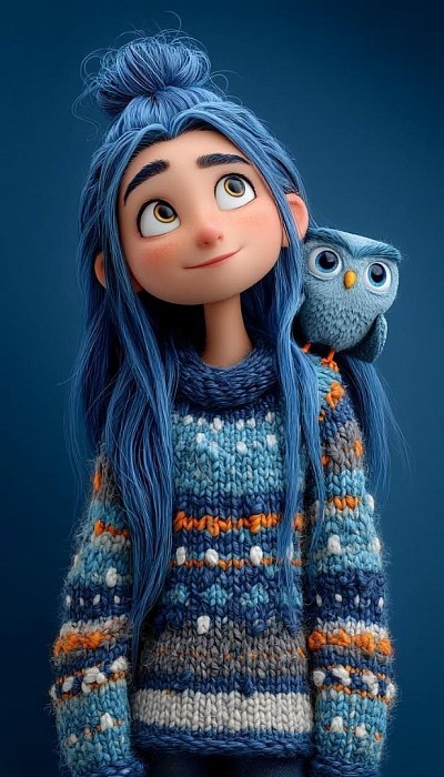 Un personnage rêveur